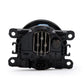 AlphaRex Universal Acura/Ford/Honda/Subaru/Nissan DoubleTap Dual Color LED Proj Fog Lights - Wt/Ambr