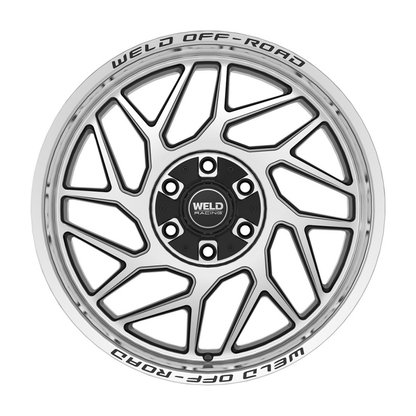 Weld Off-Road W118 20x9 Fulcrum 8x170 ET-00 BS 5.00 125.1 Gloss Black Machined Wheel - Graveyard Performance