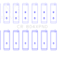 King Engine Bearings Ford 260Ci 289Ci 302 5.0L Windsor (Size STDX) Connecting Rod Bearing Set