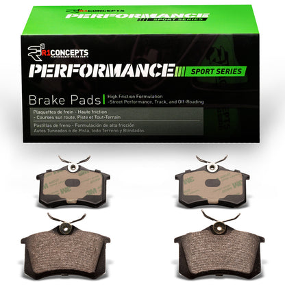 R1 85-26 Volkswagen Scirocco Rear Performance Sport Brake Pads