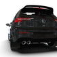 Rally Armor 22-25 VW MK8 Golf GTI/R Black UR Mud Flap w/Gray Logo