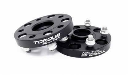 Torque Solution Forged Aluminum Wheel Spacer Subaru 56mm Hub 5x100 - 25mm