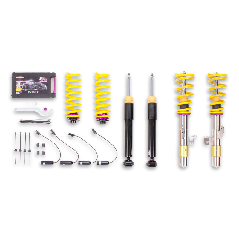 KW Coilover Kit V2 BMW 3 Series F30 6-Cyl w/ EDC Bundle - Graveyard Performance