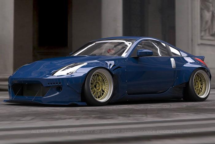 GReddy Nissan 350z (Z33) Pandem Wide Body Front Bumper - Graveyard Performance