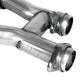 BBK 79-93 Mustang 5.0 Short Mid H Pipe With Catalytic Converters 2-1/2 For BBK Long Tube Headers