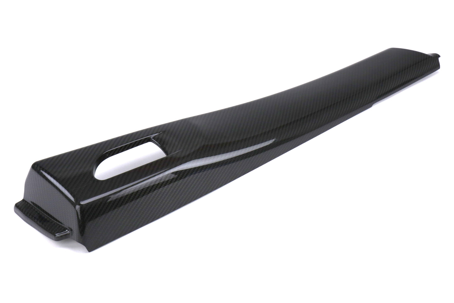 OLM LE Dry Carbon Fiber Rear Door Trim Upper Panels - 2015-2021 Subaru WRX / STI - Graveyard Performance