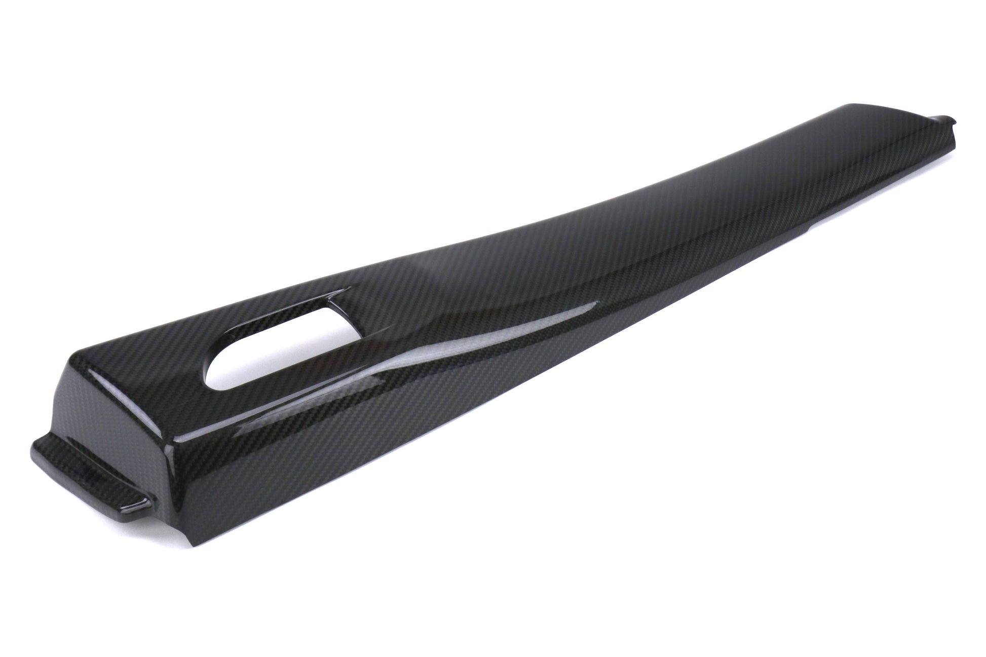 OLM LE Dry Carbon Fiber Rear Door Trim Upper Panels - 2015-2021 Subaru WRX / STI - Graveyard Performance