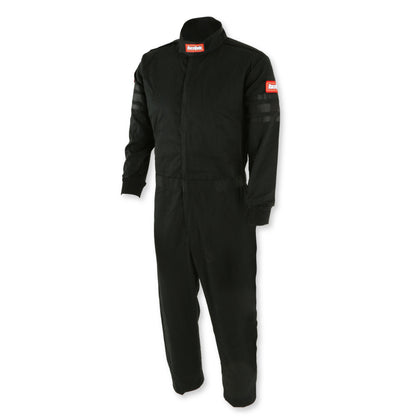 RaceQuip Black Trim SFI-1 JR. Suit - Kids Large - Graveyard Performance