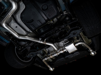 AWE Tuning 22-26 Hyundai Elantra N SwitchPath Cat-Back Exhaust - Chrome Silver Tips