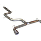 Injen 15-17 Volkswagen GTI 3in Cat-Back Stainless Steel Exhaust w/ Dual Polished Tips