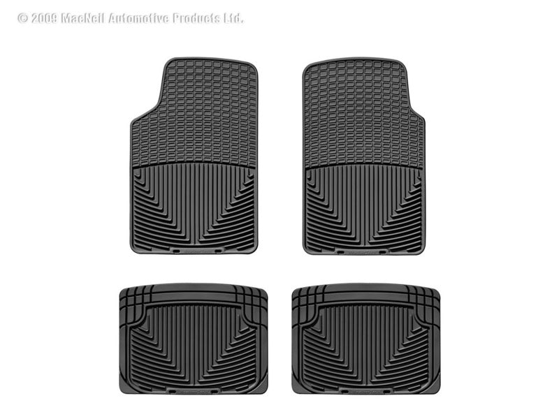 WT Rubber Mats - Rear - Blk - Graveyard Performance