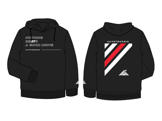 AutoTecknic Official Premium Hoodie - Black - Graveyard Performance