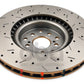 DBA 04-12 Subaru STi/2017 BRZ w/Perf. Pkg. 10 Stud Hole Front Drilled & Slotted 4000 Series Rotor