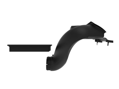 aFe 21-24 Ford F-150 V6/V8 Dynamic Air Scoop w/ Pro DRY S Filter (D.A.S. PLUS) - Graveyard Performance