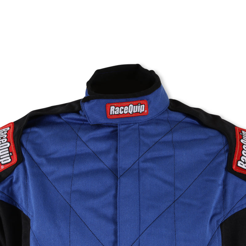 RaceQuip Blue Chevron-5 Jacket SFI-5 - 2XL - Graveyard Performance