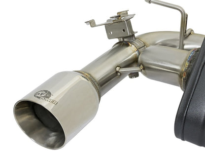 afe POWER MACH Force-Xp 16-17 BMW 340i/340ix/ 3.0L 304 SS Cat-Back Exhaust System - Graveyard Performance