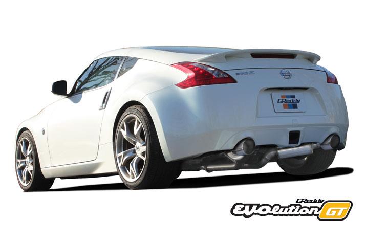 GReddy 09-17 Nissan 370Z Evolution GT Full Dual Cat-Back Exhaust - Graveyard Performance