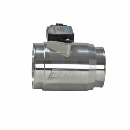 BBK 86-93 Mustang 5.0 Mass Air Meter 76mm 24 lb Inj. Cold Air Calibration CNC Billet Housing - Graveyard Performance