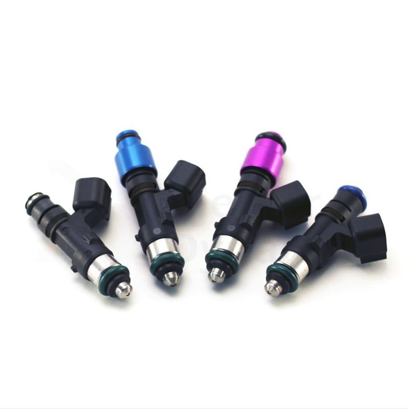Injector Dynamics ID1050X Injectors - 60mm Length - 11mm Blue Top - 204 Lower Cushion (Set of 6) - Graveyard Performance
