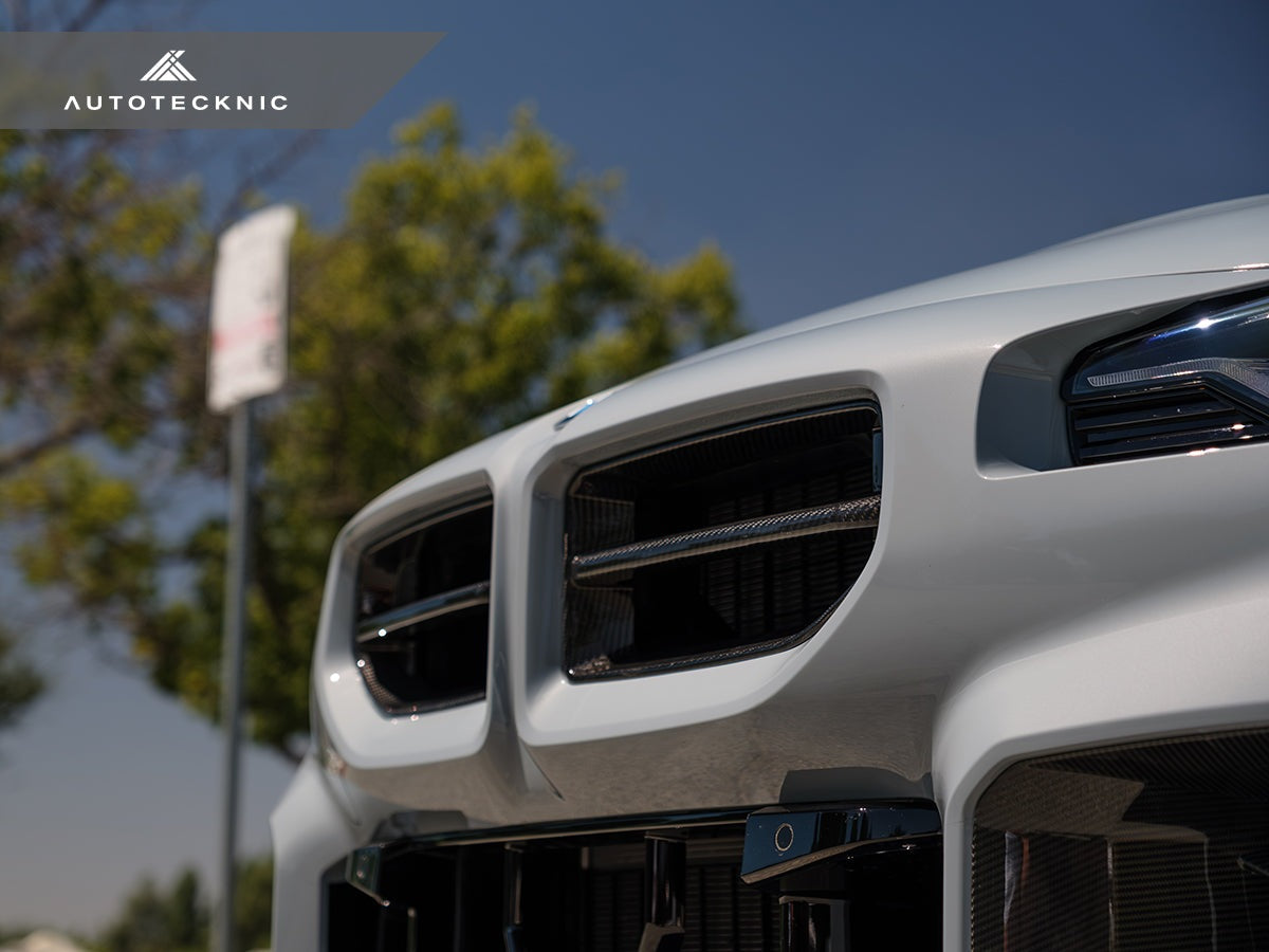 AutoTecknic Dry Carbon Motorsport Front Grille - G87 M2 - Graveyard Performance