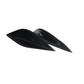 JDMuscle Carbon Fiber Spoiler Fin for 15-21 Subaru STI OEM Spoiler