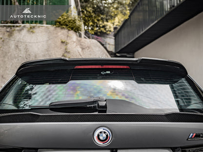 AutoTecknic Dry Carbon Roof Spoiler Add-On - G81 M3 - Graveyard Performance