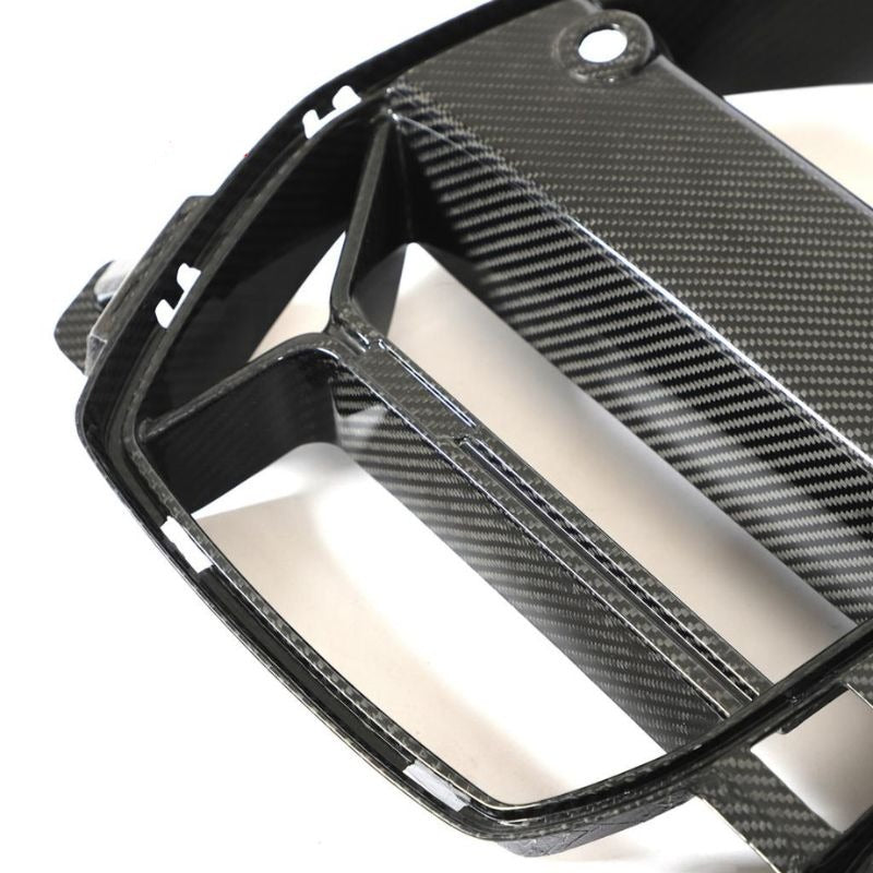 Carbon Fiber Kidney ACC Grille For BMW G80 M3 & G82/G83 M4 (CSL Type) | Palenon Performance - Graveyard Performance