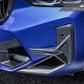 AutoTecknic Dry Carbon Front Bumper Trim Set - F97 X3M LCI | F98 X4M LCI