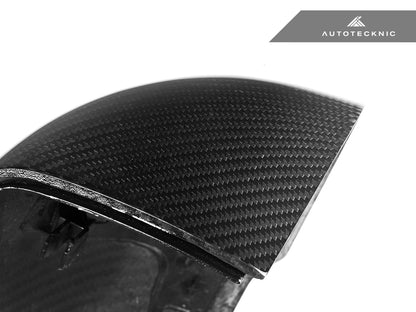 AutoTecknic Dry Carbon Fiber Mirror Cover Set - U11 X1 - Graveyard Performance