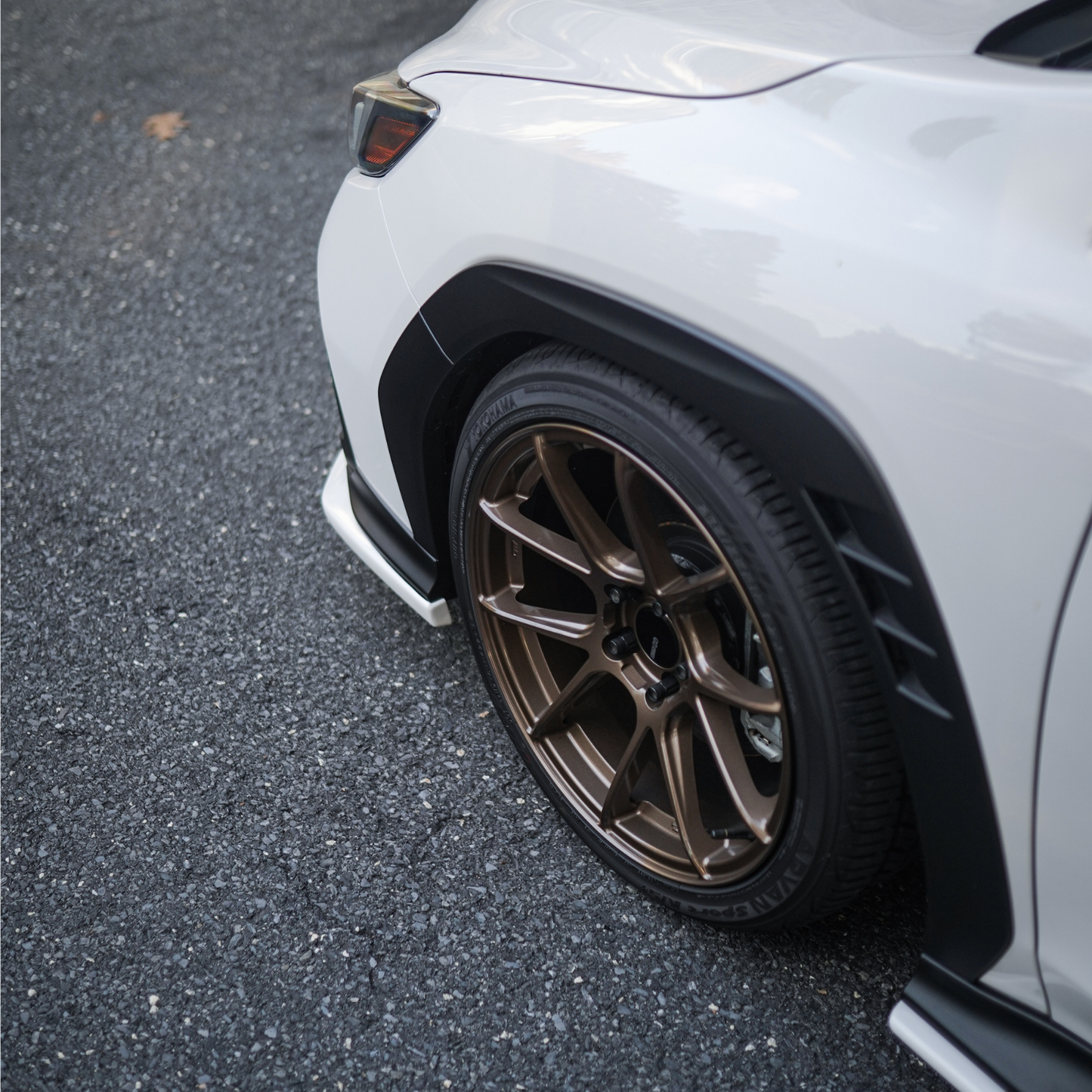 JDMuscle [22-25 WRX] 3-Piece Front Lip - OE+ Style Paint Matched