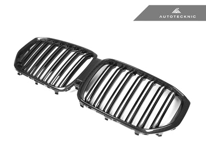 AutoTecknic Dual-Slat Dry Carbon Front Grille - G05 X5 Pre-LCI - Graveyard Performance