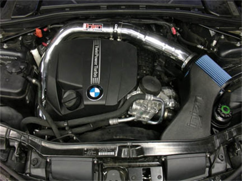 Injen 11 BMW E82 135i (N55) Turbo/E90 335i Polished Tuned Air Intake w/ MR Technology, Air Fusion - Graveyard Performance