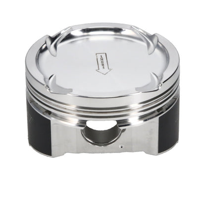 Manley 08+ Mitsubishi Evo X (4B11T) 86.5mm +.5mm Oversize Bore 9.0:1 Dish Piston Set with Rings - Graveyard Performance