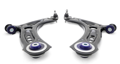 Superpro 2015 Volkswagen Golf R Base Front Control Arm Lower Assembly Kit (Add. Positive Caster) - Graveyard Performance