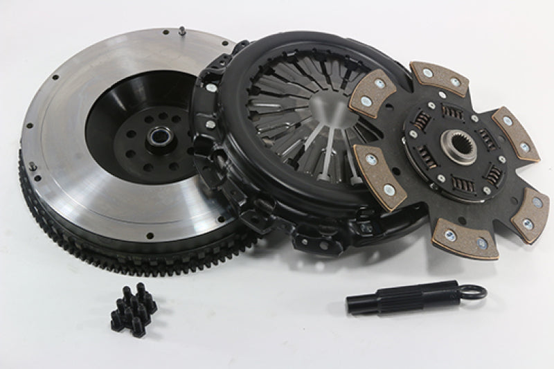 Competition Clutch 10-13 Genesis 3.8L 6Cyl Stage 4 - 6 Pad Ceramic Clutch Kit w/ FW **No TOB* - Graveyard Performance
