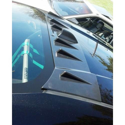 BLOX Racing 13-14 Scion/Subaru FR-S/BRZ Vortex Generator Fins with Shark Fin - ABS Black - Graveyard Performance