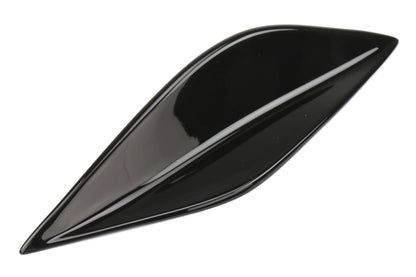 OLM STI Spoiler Side Fins - Crystal Black Silica / Raven - 2015-2021 Subaru WRX / STI - Graveyard Performance