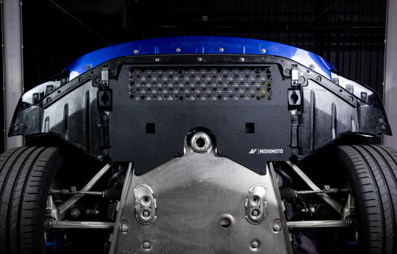 Mishimoto 2021+ BMW G80/G82/G87 M2/M3/M4 Skid Plate Engine - Wrinkle Black - Graveyard Performance