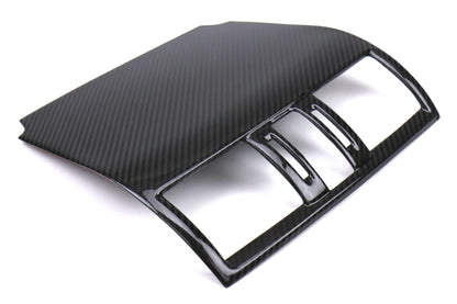 OLM LE Dry Carbon Fiber Center AC Trim Covers - 2015 Subaru WRX / STI / 2014 Forester / 2013-2014 Crosstrek - Graveyard Performance