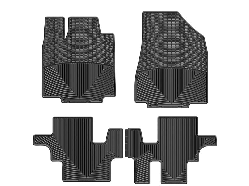 WT Rubber Mats - Front - Blk - Graveyard Performance