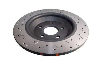 DBA 2016-2017 Ford Focus RS Rear Drilled & Slotted 4000 Series Rotor - Graveyard Performance