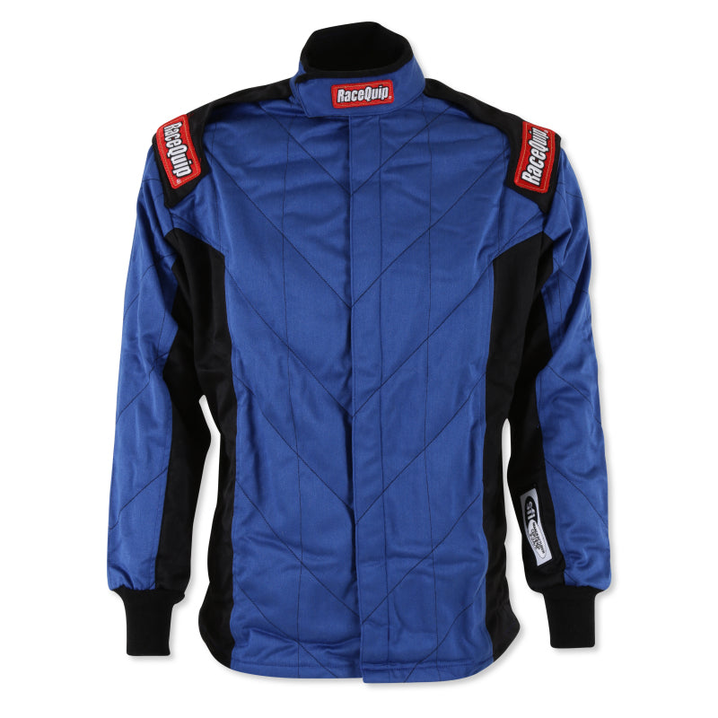 RaceQuip Blue Chevron-5 Jacket SFI-5 - 2XL - Graveyard Performance
