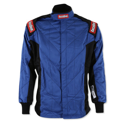 RaceQuip Blue Chevron-5 Jacket SFI-5 - 2XL - Graveyard Performance