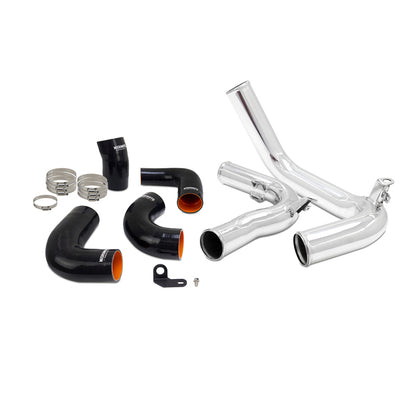Mishimoto 22+ Volkswagen GTI MK8 (MQB) Intercooler Pipe Kit Polished - Graveyard Performance