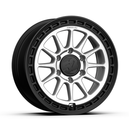 fifteen52 Range HD 17x8.5 6x139.7 0mm ET 106.2mm Center Bore Machined Clear/Gloss Black Wheel - Graveyard Performance