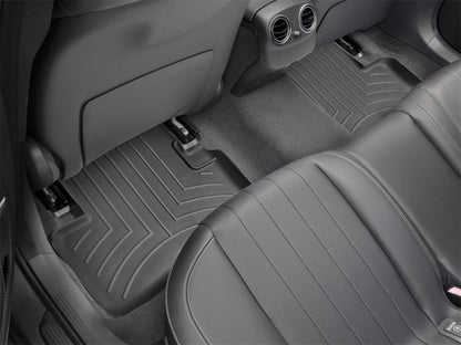 WeatherTech 2020+ Audi A5/S5 Rear (2nd Row) FloorLiners - Black (COUPE ONLY) - Graveyard Performance