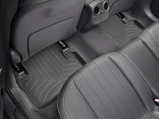 WeatherTech 2020+ Audi A5/S5 Rear (2nd Row) FloorLiners - Black (COUPE ONLY) - Graveyard Performance