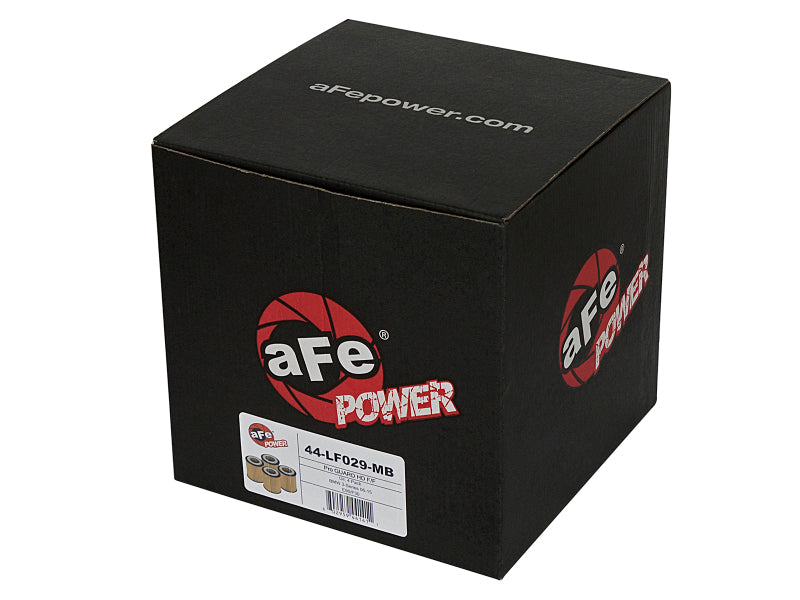 aFe Pro GUARD D2 Oil Filter 06-19 BMW Gas Cars L6-3.0T N54/55 - 4 Pack - Graveyard Performance