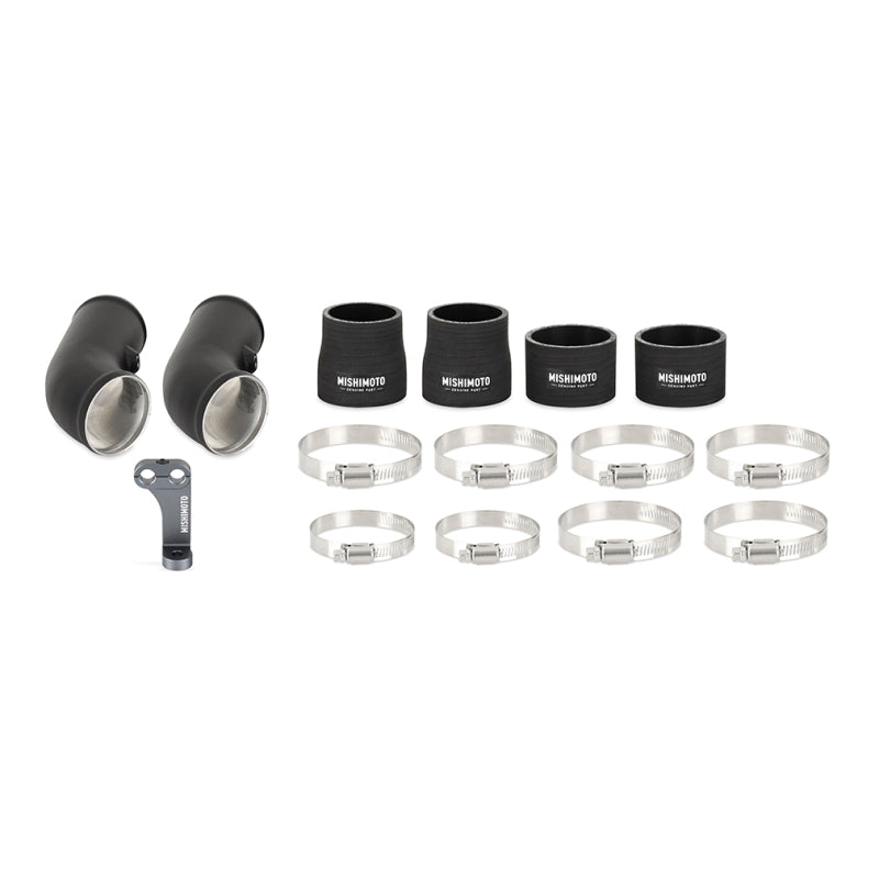 Mishimoto 12-16 BMW F10 M5 Intercooler Pipe Kit Micro Wrinkle Black - Graveyard Performance