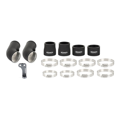 Mishimoto 12-16 BMW F10 M5 Intercooler Pipe Kit Micro Wrinkle Black - Graveyard Performance